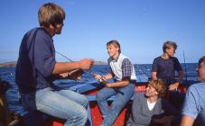 Fishing on Caldey Island