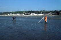 Fishermen Sea Angling off Amroth