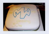 The Cake made for the Merched y Wawr Llanddarog...