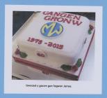 Merched y Wawr Gronw Branch 40th Birthday Cake