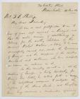Letter to Thomas Benbow Phillips from Timothy...