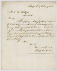 Letter to Thomas Benbow Phillips from Froes,...
