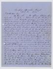 Letter to Thomas Benbow Phillips from D S...