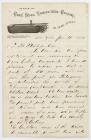 Letter to Thomas Benbow Phillips by D S Davies,...
