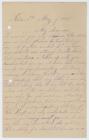 Letter to Thomas Benbow Phillips from Mrs...