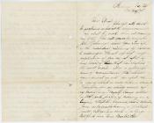Letter to Thomas Benbow Phillips from Thomas B...