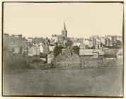 Tenby from Castle Hill 1855