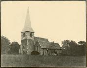 Eglwys Sgeti tua 1855