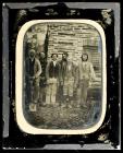 A group of servants taken at Plas Llangoedmor