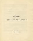 Memorial to Lord Davies of Llandinam