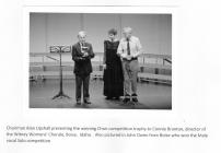WNGG, Bellevue 1994 presentation to  winners  