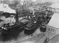 Trading in West Bute Dock