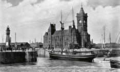 Cardiff Docks 1890s