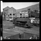 Locomotive at Graig Merthyr Colliery