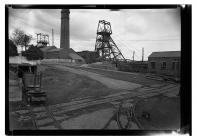 Mine yard at Llanharry Iron Ore Mine