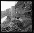 Ventilation furnace at Lewis Merthyr Colliery