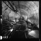 Concrete lined roadway at Nantgarw Colliery