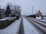 Snow near Aberdaron, Pwllheli 06/02/2018