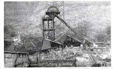 Lanndslip at New Tredegar Colliery 