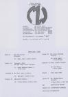 Merched y Wawr Gwaun Gors Branch Programme 1987...