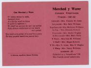 A collection of photographs of Merched y Wawr...