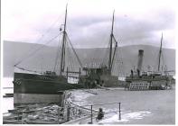 Steamship DORA anchored in Barmouth