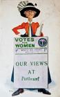 Suffragette Postcard