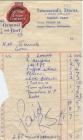 Invoice for groceries from Townsend's Stores,...