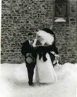 Jack and Gilda Roberts leaving St Michael'...