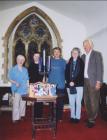 Helpers gather at St Michael's to decorate...