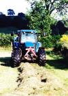 Haymaking in Talley, 2010.