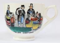 Welsh Costume china, cup