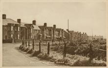 Picture Postcard of a Row of Semi-Detached...