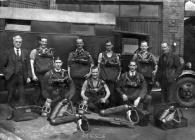 Elliots colliery ,Rescue team members