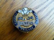 New Tredegar,Colliery, rescue enamelled badge