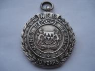 10 years rescue service medal awarded ,to a...