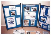 Tenovus Cancer Care information stand