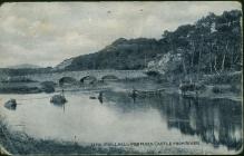 Postcard from Catherine Ann Thomas, Rhydyclafdy...