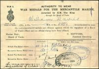 'Authority to Wear War Medals for the...
