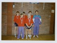 Wales Table Tennis Team under 14s