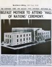 Belfast Mother to Attend Hall of Nations Ceremony 