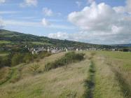 Gwaun-cae-gurwen, Looking over village