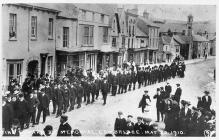 Cowbridge, King Edward VII Memorial Service 1910.