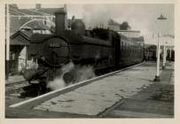 Steam Train at Penarth Station