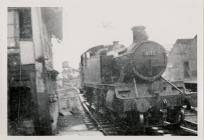 Steam Train by Signal Box at West End of...