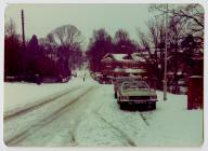 Pen Y Turnpike Road in the Snow