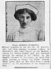 Nurse Jennie Roberts (1917)