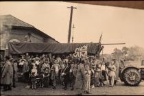 Cowbridge carnival float ca 1950s  