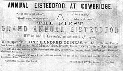 First Cowbridge eisteddfod 1873 