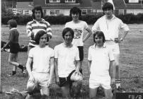Football group, Cowbridge carnival 1974 